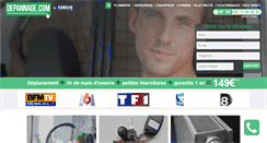 Desktop Screenshot of depannage.com